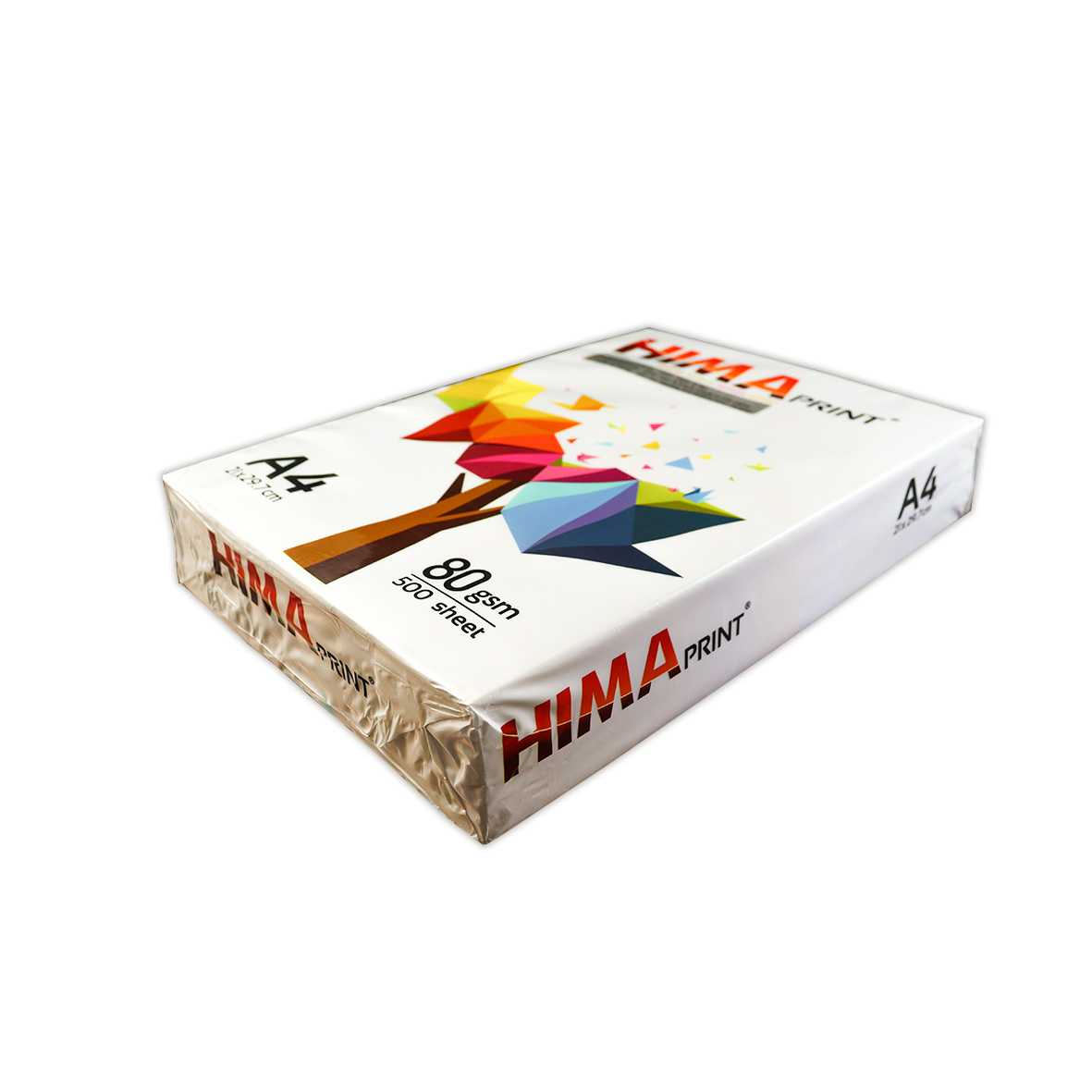 کاغذ تحریر 80 گرم A4 هیما بسته 500 عددی
