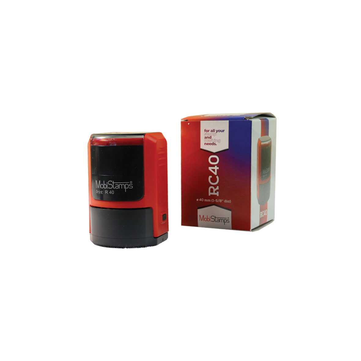 دسته مهر ژلاتینی موبی استامپ مدل RC40