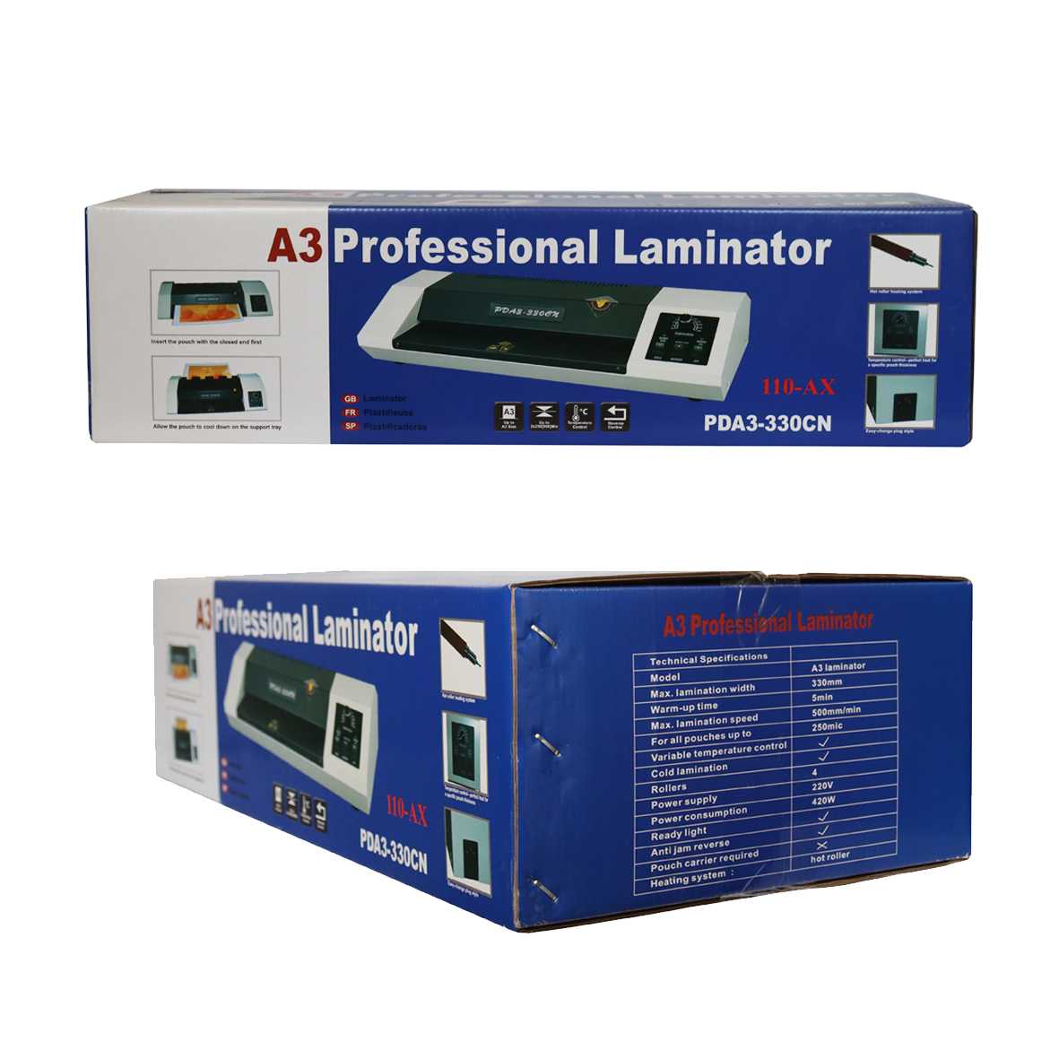 دستگاه پرس کارت لمینت PDA3-330CN