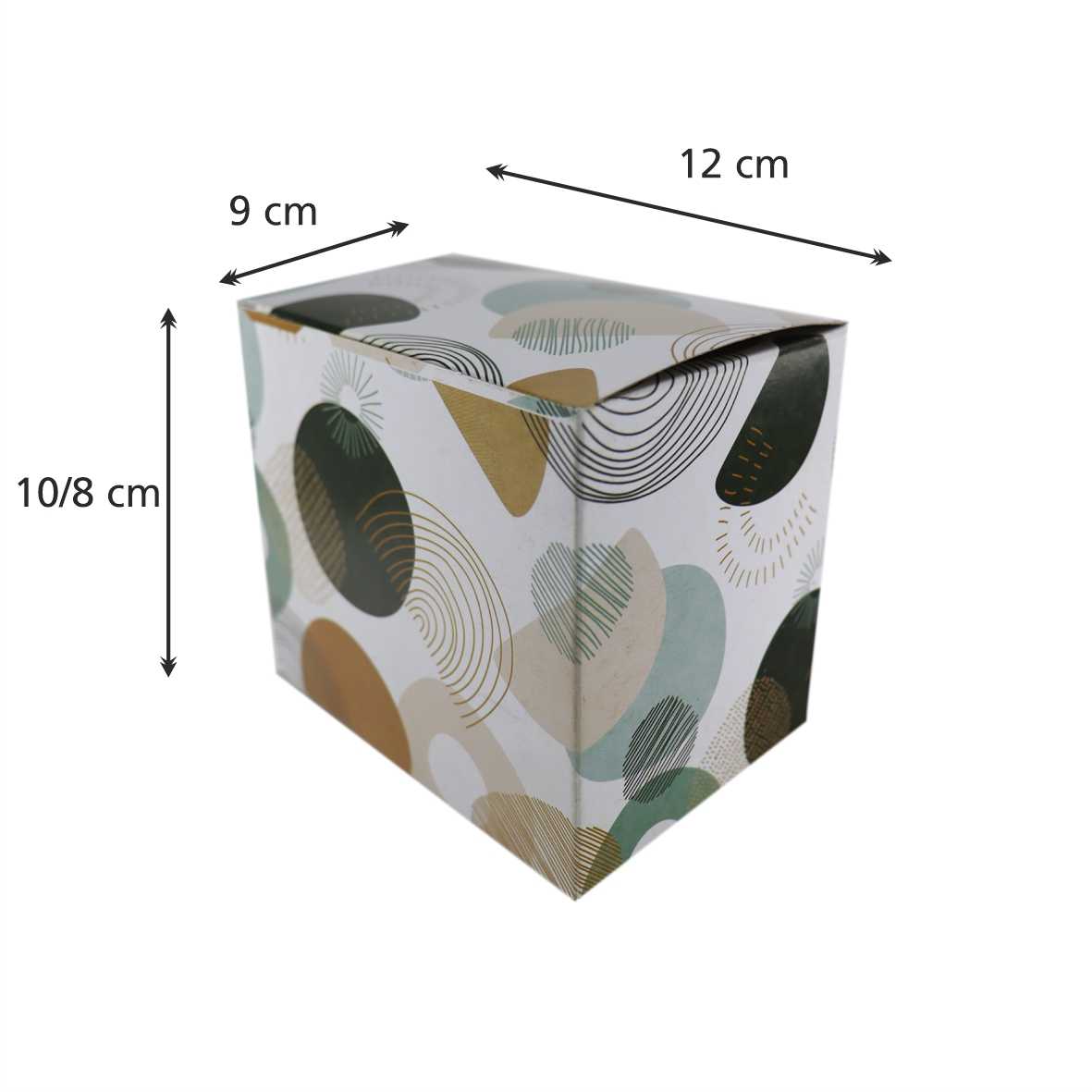 جعبه رنگی لیوان طرح دایره کد 110