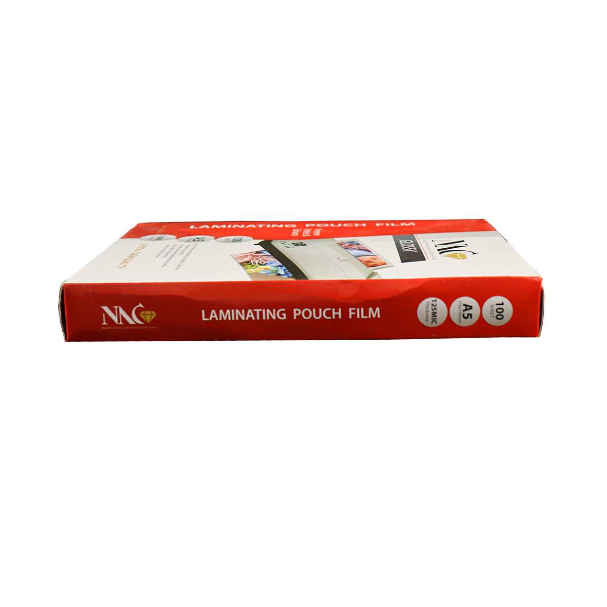 طلق پرس لمینت براق 125 میکرون A5 مدل NAC ان ای سی