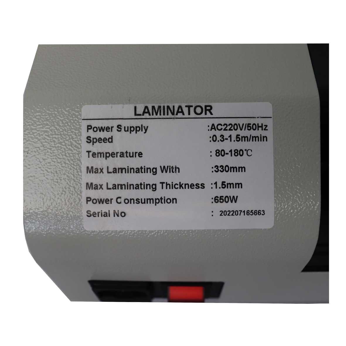 دستگاه پرس کارت یا لمینیتور مدل PDA3-330SL