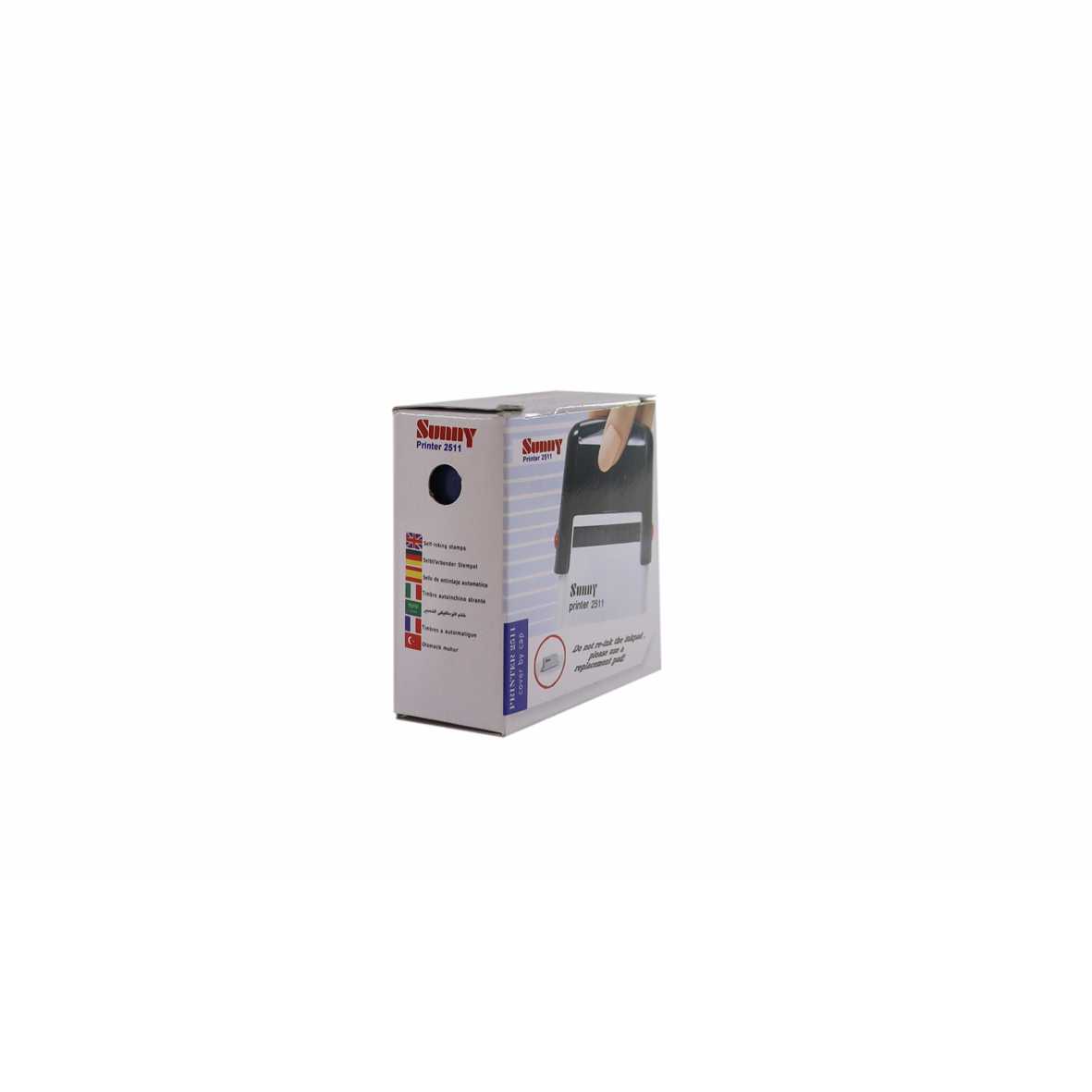 دسته مهر ژلاتینی مستطیل سانی مدل printer 2511